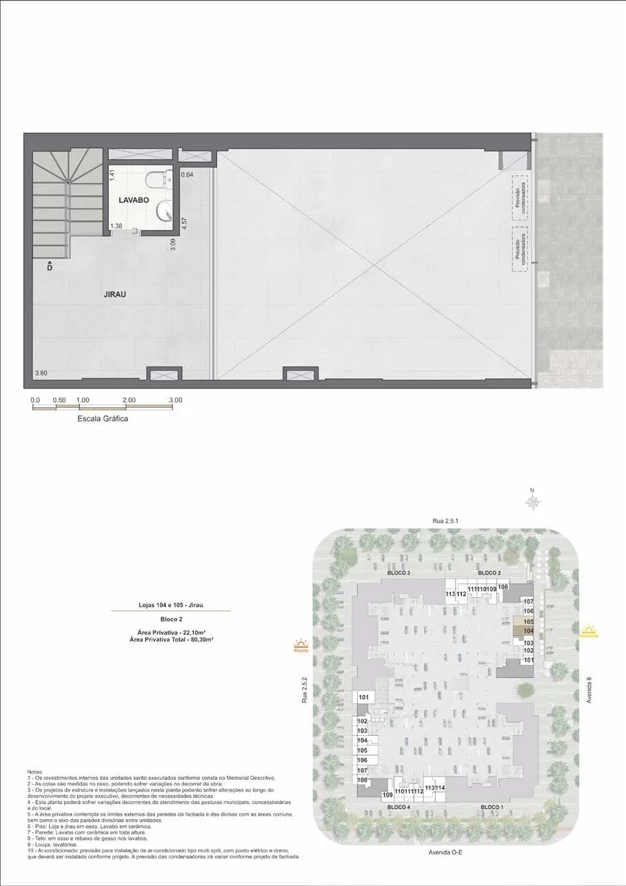 Planta 10: Arte Design Residencial, studio de alto padrão na Barra Olímpica, Rio de Janeiro