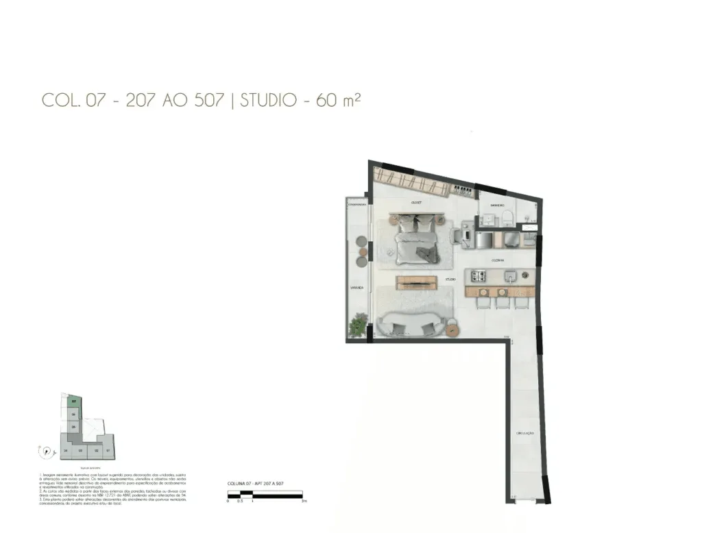 Planta 10: Satamini 12, apartamento de alto padrão na Tijuca, Rio de Janeiro