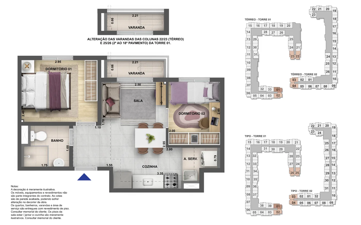 Planta 5: Nova Leopoldina Ramos, apartamento de alto padrão em Outro, Rio de Janeiro