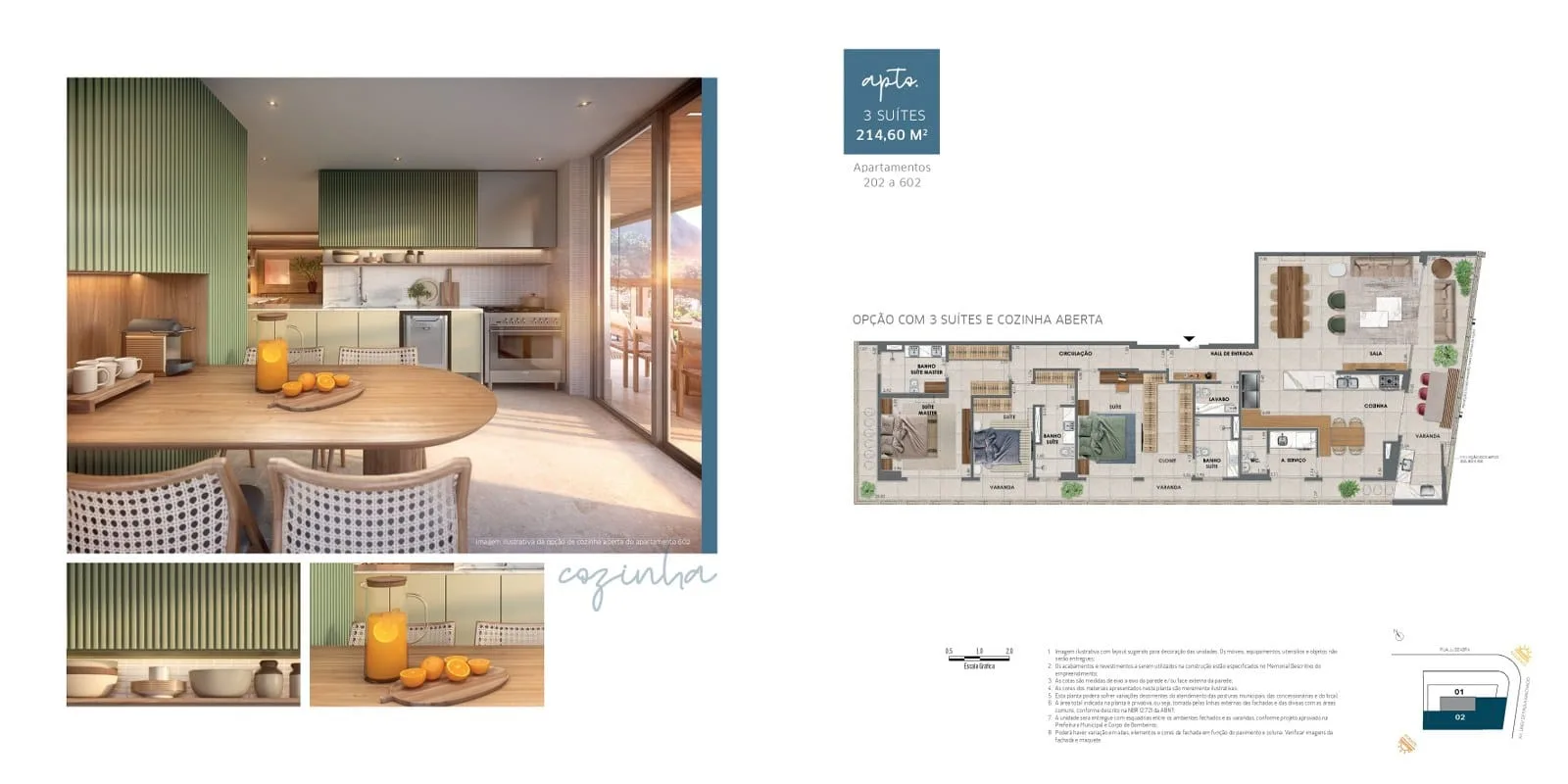 Planta 6: Lineu 708, apartamento de alto padrão na Lagoa, Rio de Janeiro