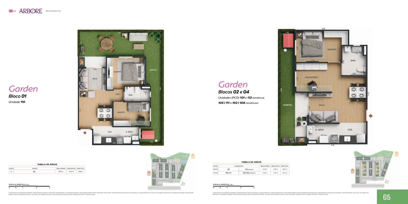 Planta 4: Árbore Camorim Residencial, apartamento de alto padrão em Outro, Rio de Janeiro