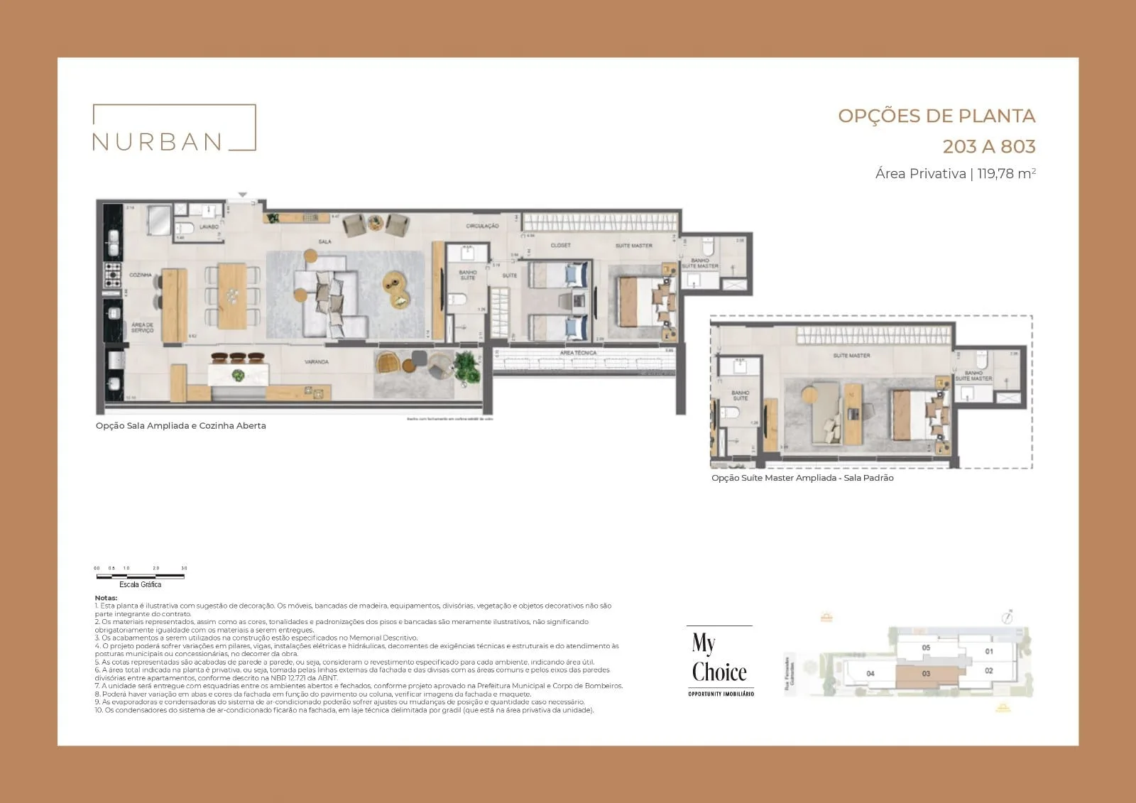 Planta 4: Nurban Botafogo, apartamento de alto padrão em Botafogo, Rio de Janeiro