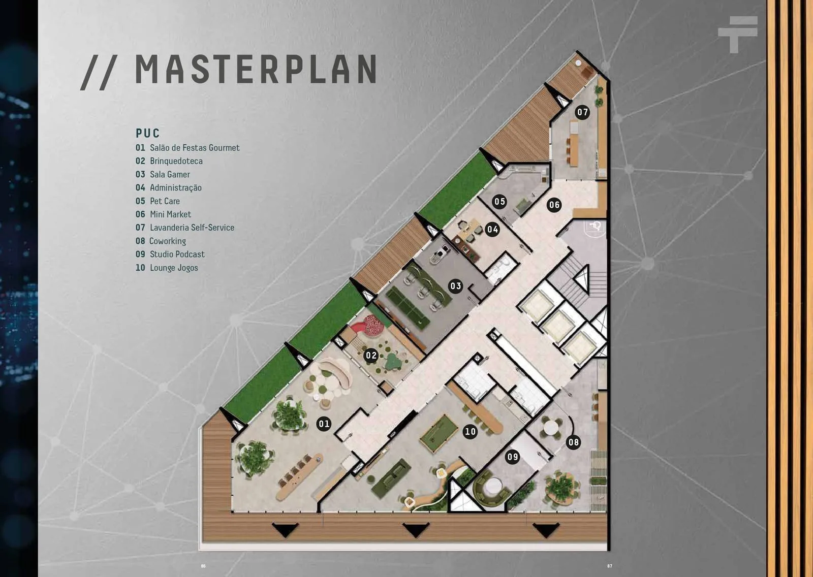 Planta 2: First Humaitá, studio de alto padrão em Outro, Rio de Janeiro