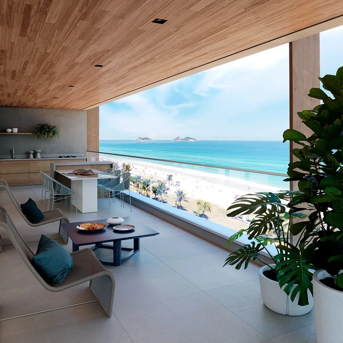 Praia Residencial Mar, apartamento de alto padrão na Barra da Tijuca, Rio de Janeiro (foto 2 de 12)