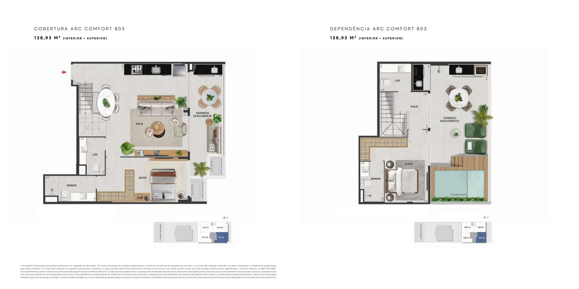 Planta 9: Arc Ipanema, apartamento de alto padrão em Ipanema, Rio de Janeiro
