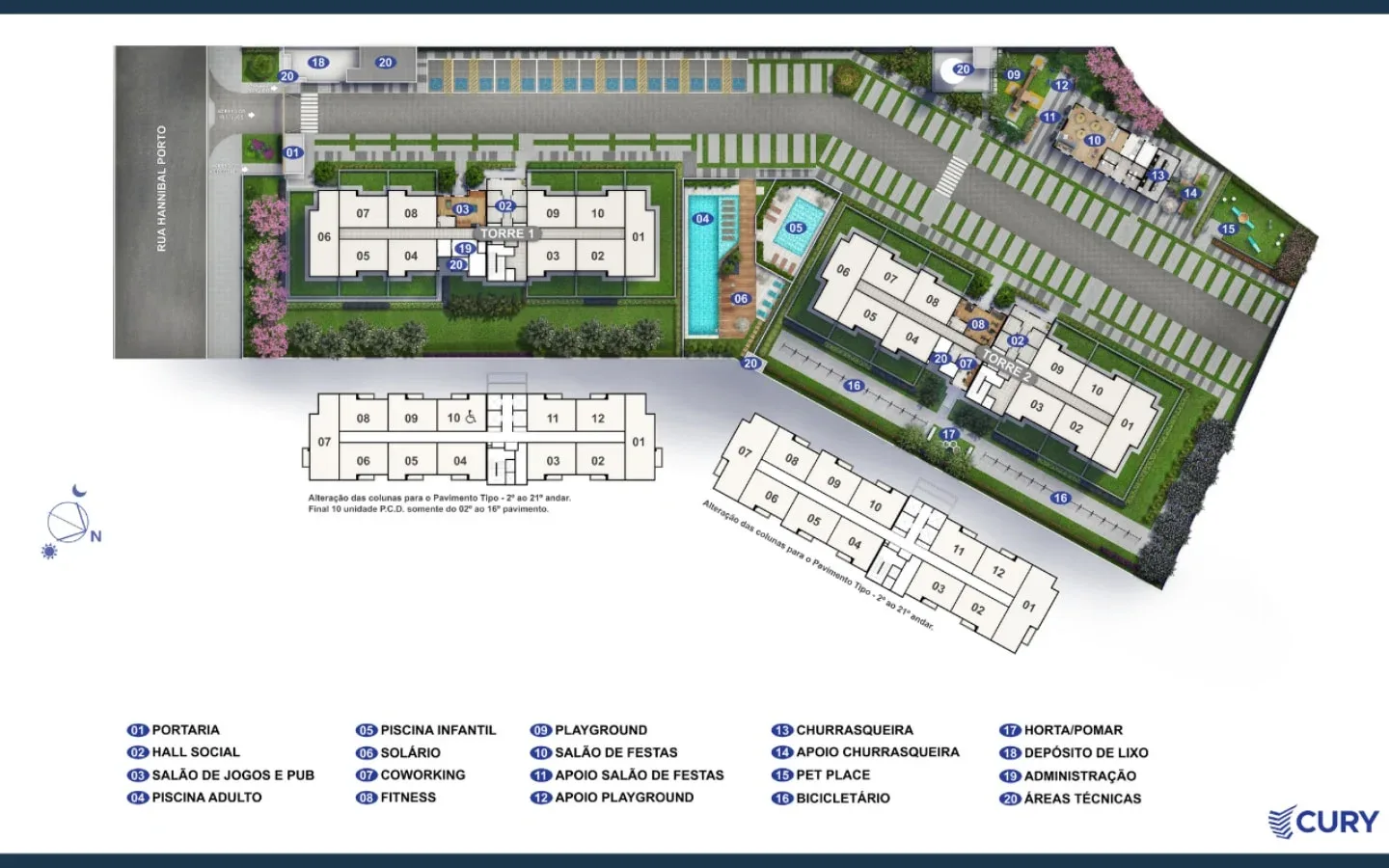 Planta 1: Nova Norte Ginga, apartamento de alto padrão em Outro, Rio de Janeiro