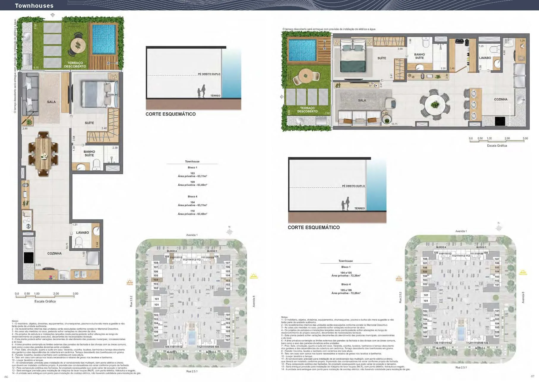 Planta 2: Arte Wave Residences, studio de alto padrão na Barra da Tijuca, Rio de Janeiro