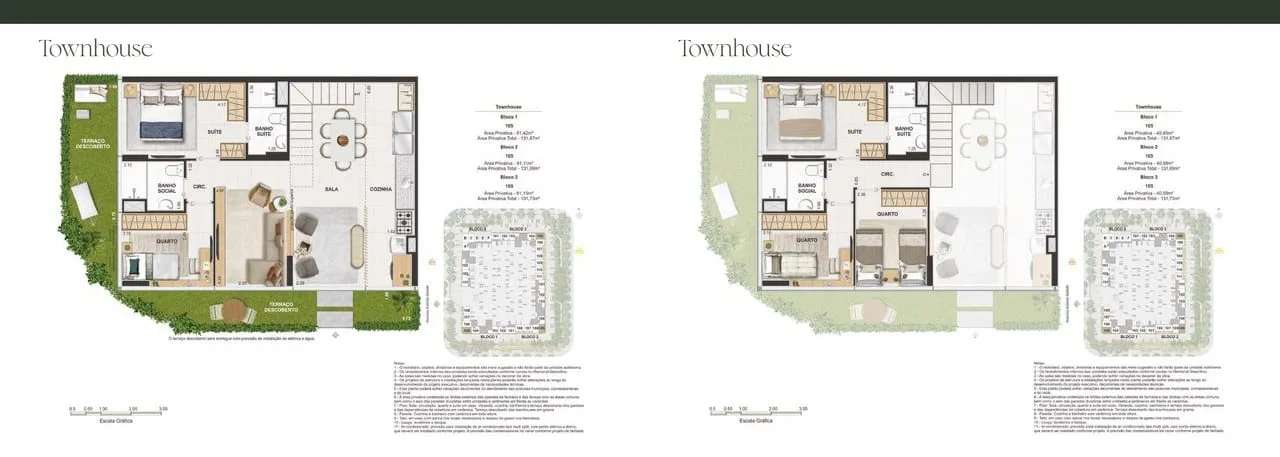 Planta 8: Arte Jardim Residencial, studio de alto padrão na Barra da Tijuca, Rio de Janeiro