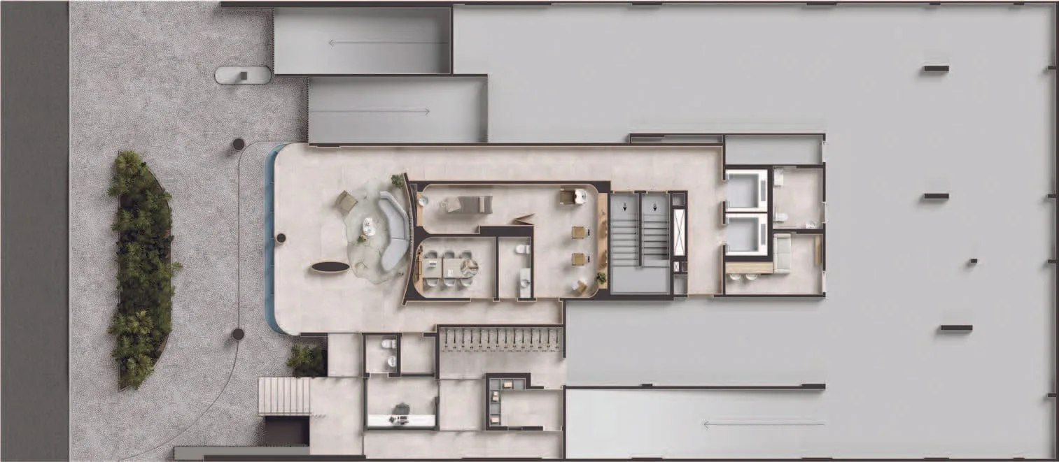 Planta 1: Vista Ipanema, apartamento de alto padrão em Ipanema, Rio de Janeiro
