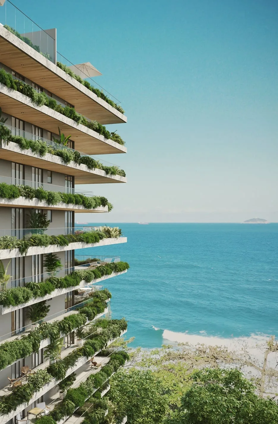 Canto Mar Arpoador, apartamento de alto padrão no Arpoador, Rio de Janeiro (foto 2 de 21)