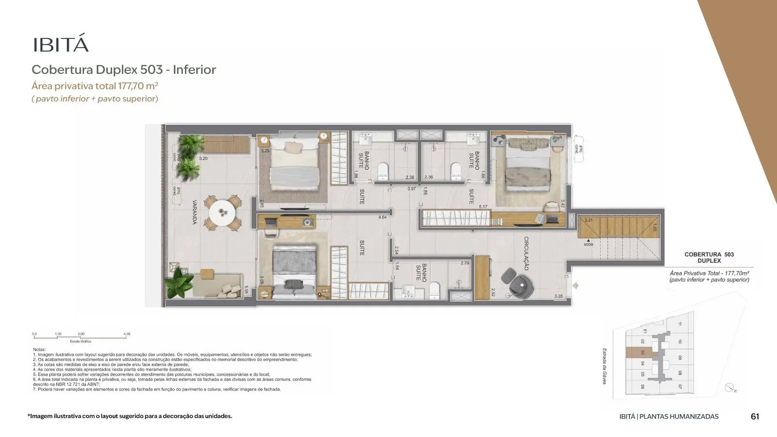 Planta 24: Ibitá São Conrado, apartamento de alto padrão em Outro, Rio de Janeiro