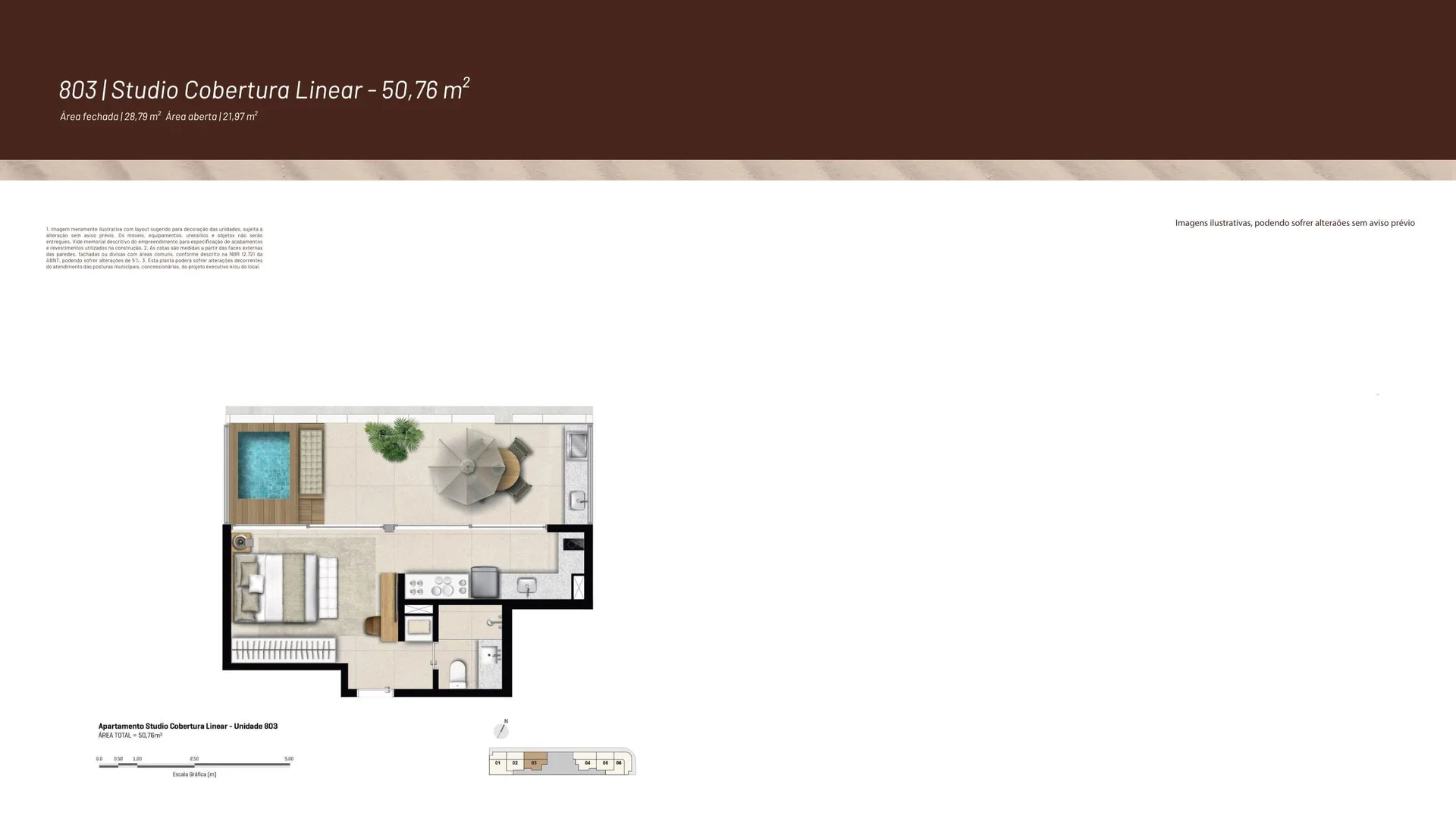 Planta 11: Stay Ludolf, apartamento de alto padrão no Leblon, Rio de Janeiro