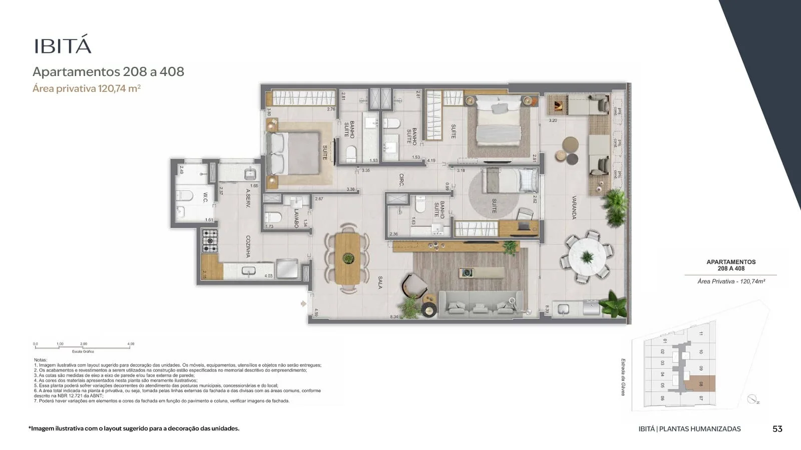 Planta 16: Ibitá São Conrado, apartamento de alto padrão em Outro, Rio de Janeiro