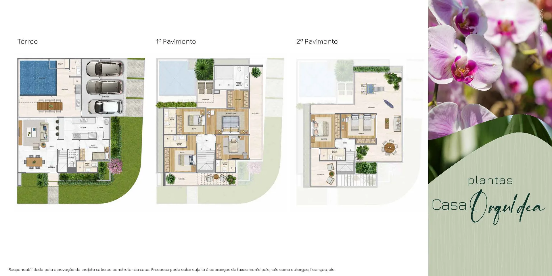 Planta 2: Bothanica Park Recreio, casa de alto padrão no Recreio dos Bandeirantes, Rio de Janeiro