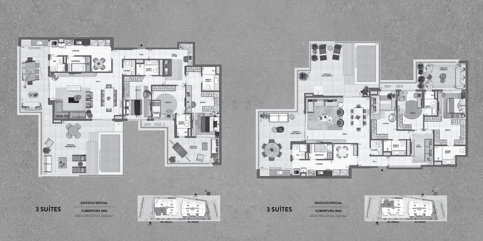 Planta 16: Easy Botafogo, apartamento de alto padrão em Botafogo, Rio de Janeiro