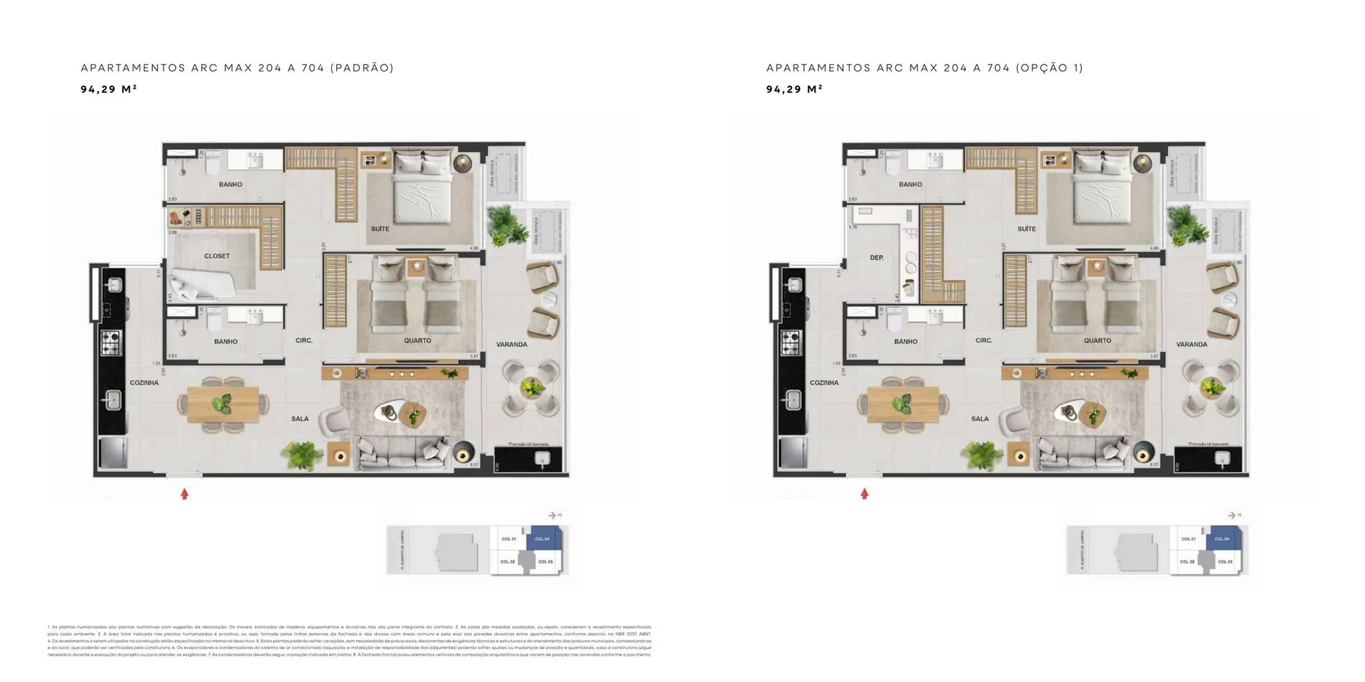 Planta 5: Arc Ipanema, apartamento de alto padrão em Ipanema, Rio de Janeiro