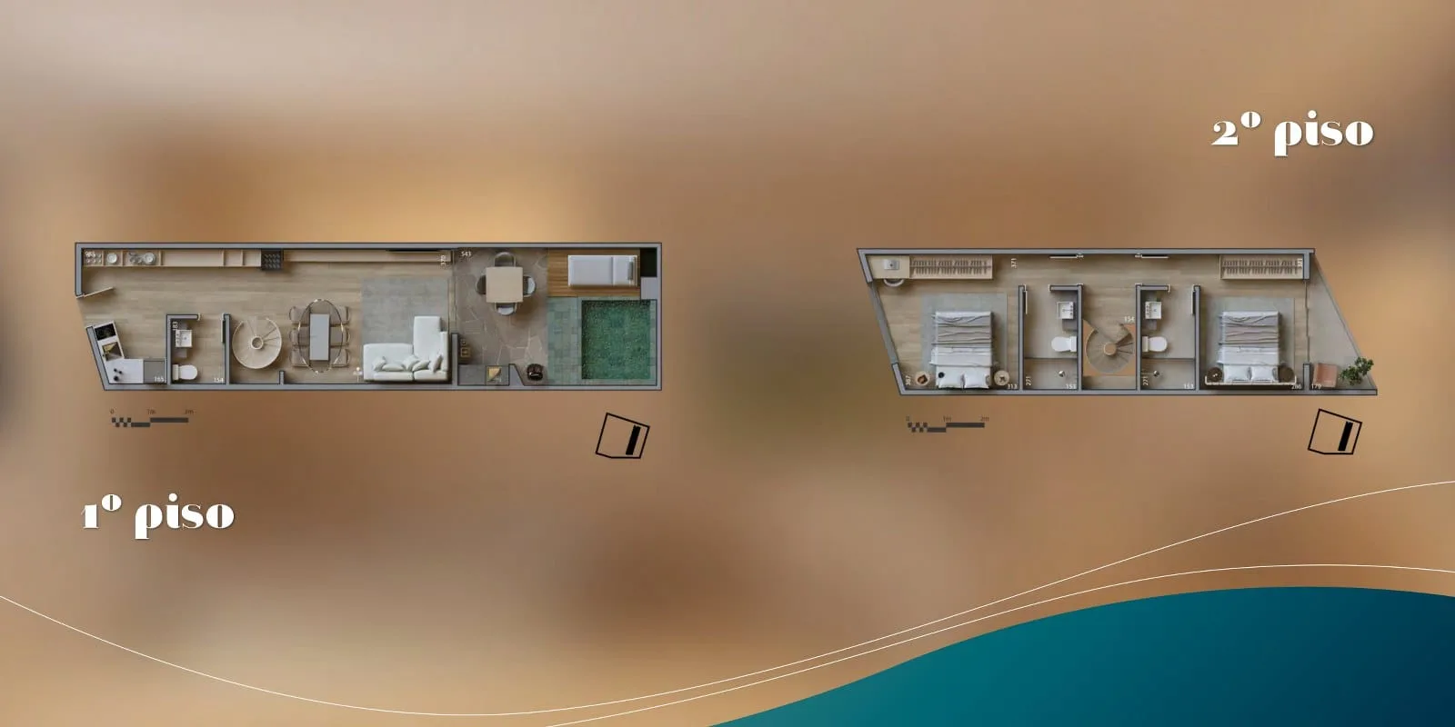 Planta 18: Glória Del Art Co Living, studio de alto padrão na Glória, Rio de Janeiro