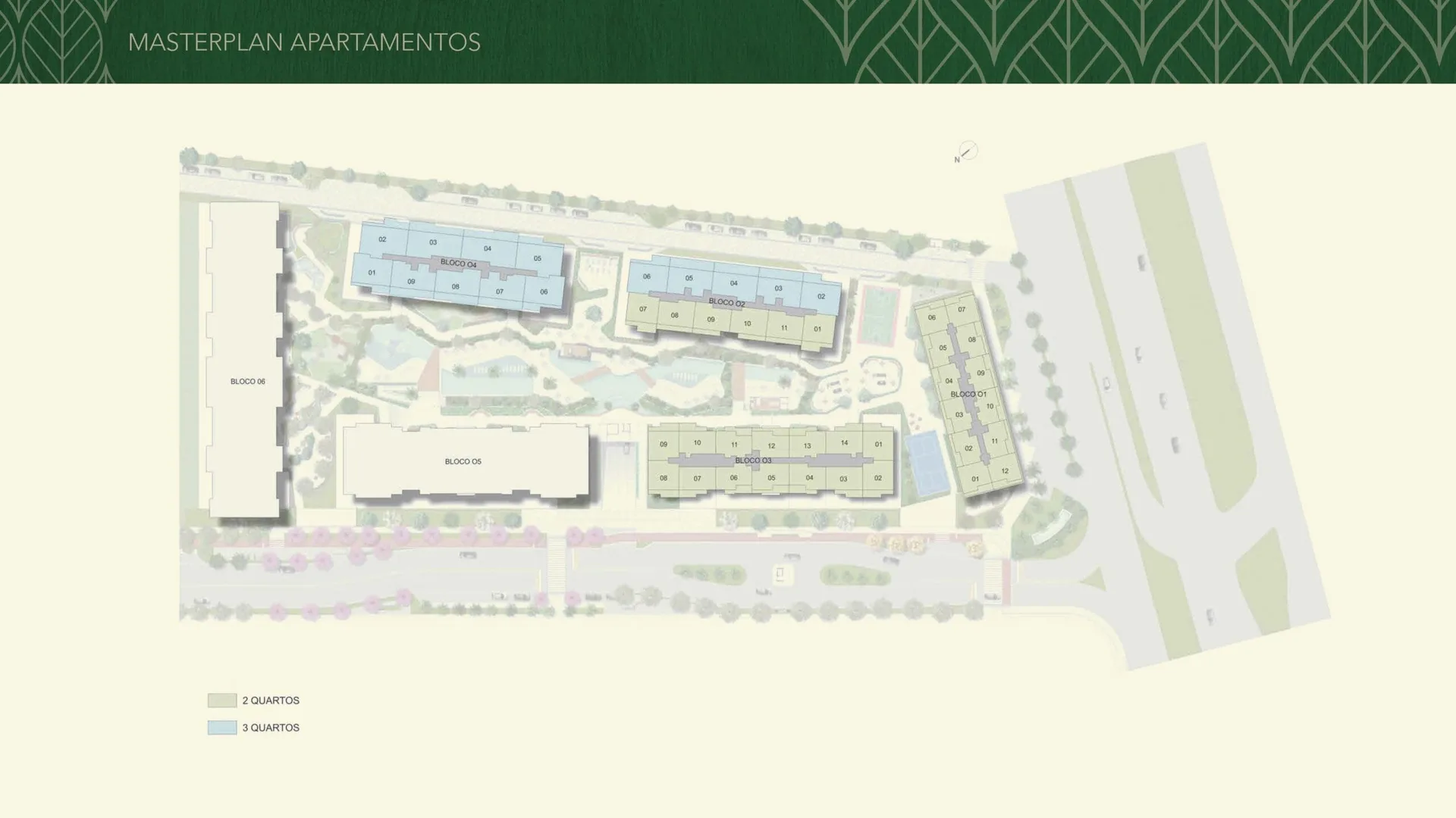 Planta 16: Green Park Barra, apartamento de alto padrão na Barra da Tijuca, Rio de Janeiro