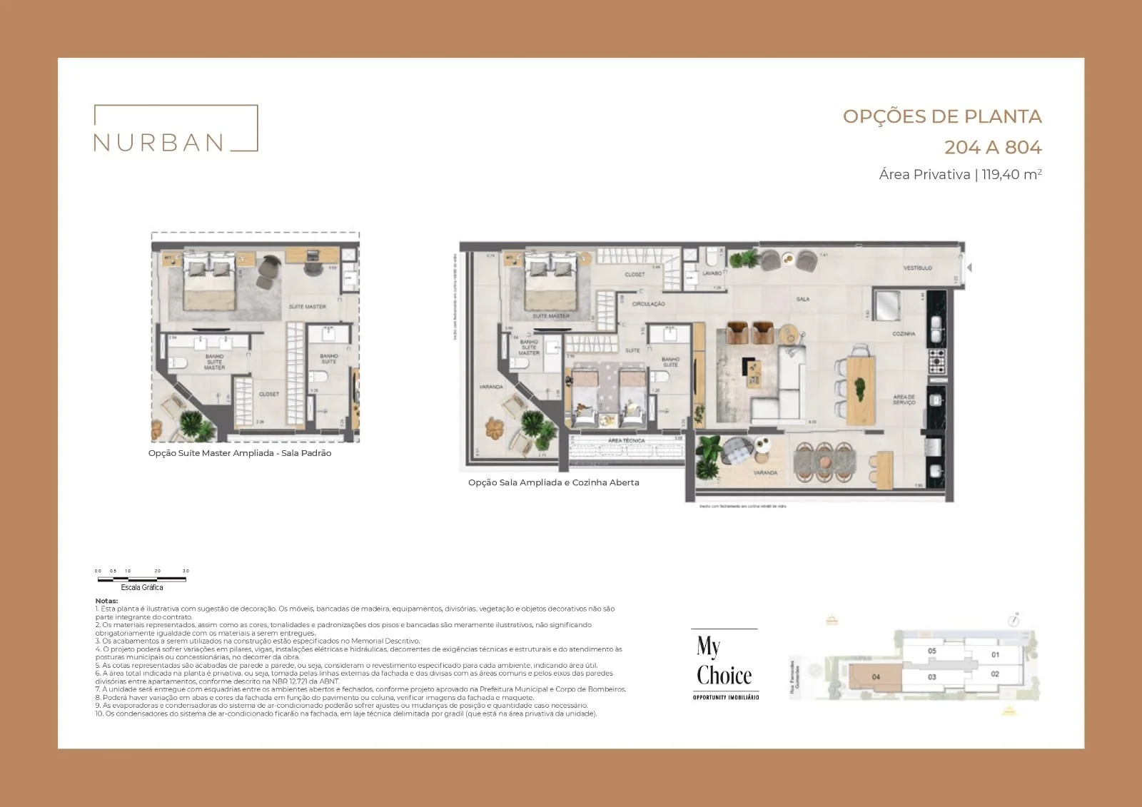Planta 6: Nurban Botafogo, apartamento de alto padrão em Botafogo, Rio de Janeiro