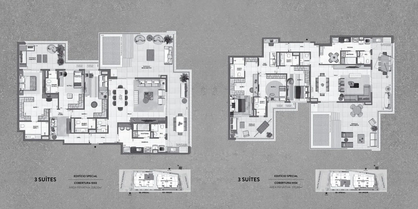 Planta 17: Easy Botafogo, apartamento de alto padrão em Botafogo, Rio de Janeiro