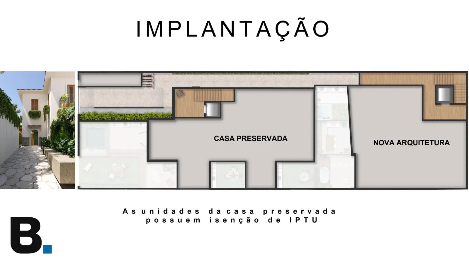 Planta 1: Puro Jardim Botânico, casa de alto padrão no Jardim Botânico, Rio de Janeiro