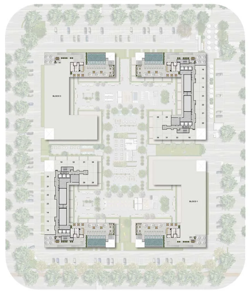 Planta 1: Arte Design Residencial, studio de alto padrão na Barra Olímpica, Rio de Janeiro