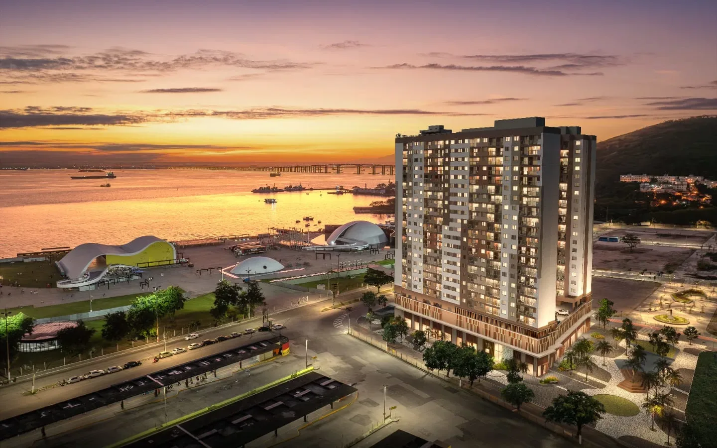 The Pier Residencial, studio de alto padrão no Centro, Rio de Janeiro (foto 2 de 31)