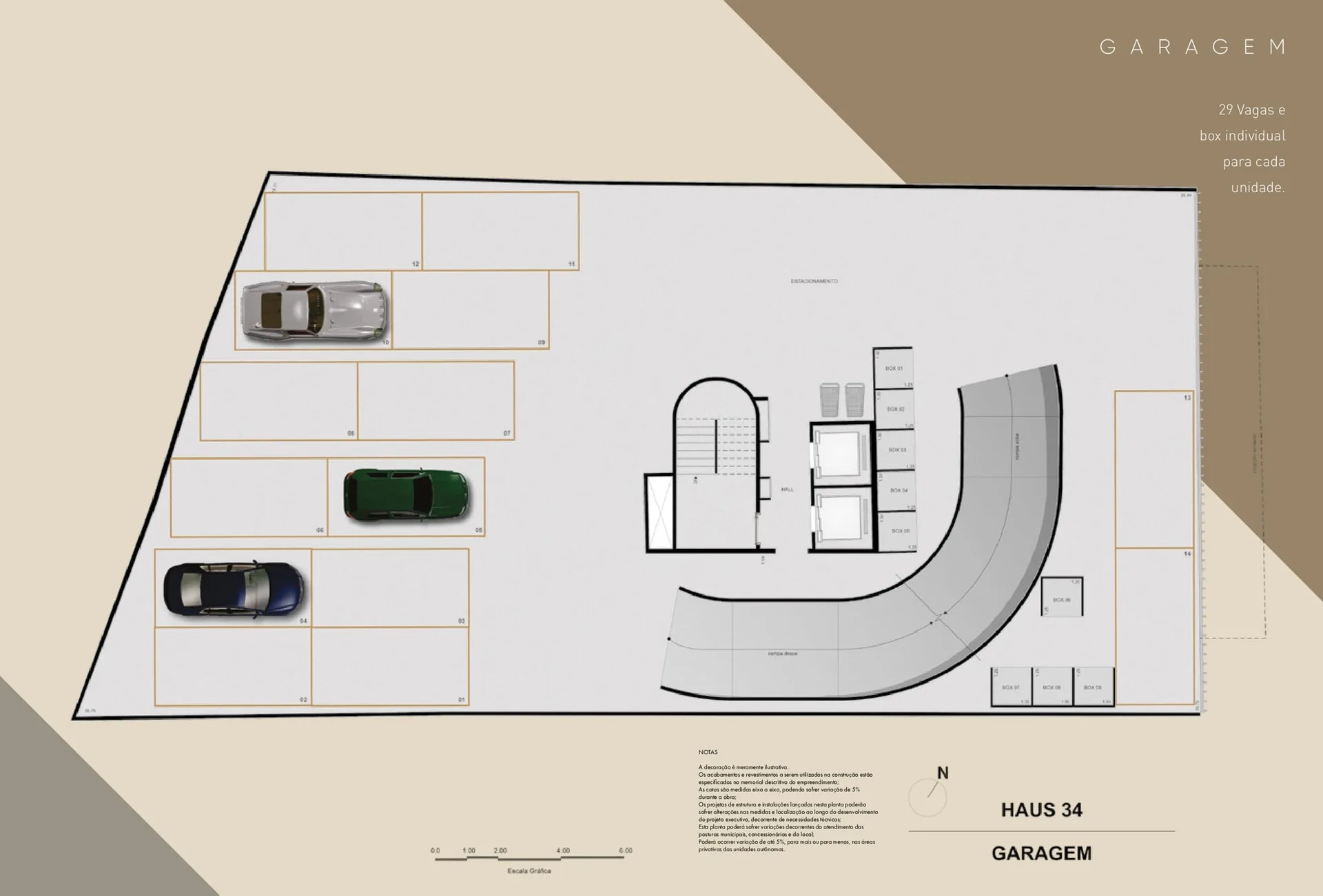 Planta 6: Haus 34 Botafogo, apartamento de alto padrão em Botafogo, Rio de Janeiro