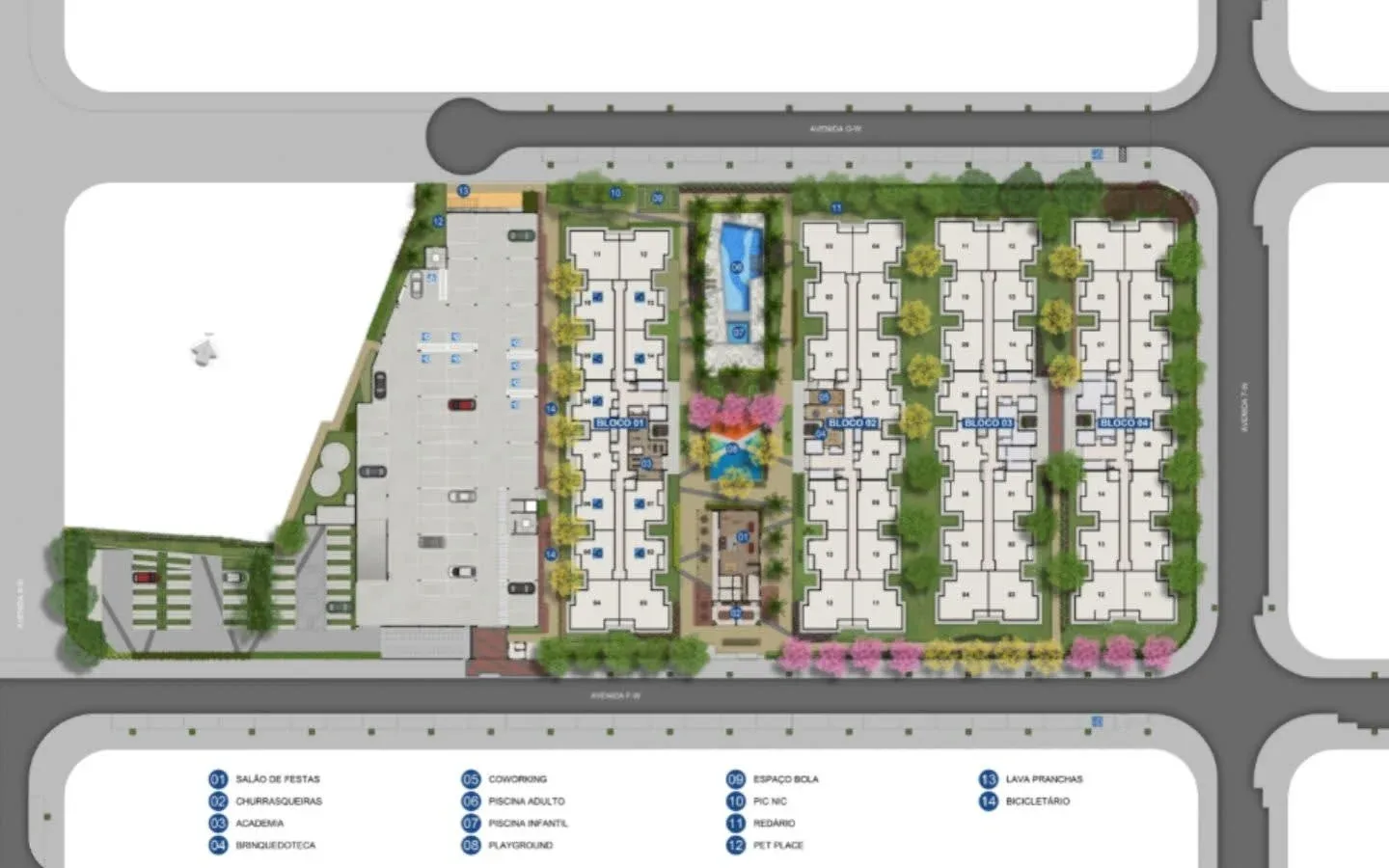 Planta 7: Orla Recreio Prainha, apartamento de alto padrão no Recreio dos Bandeirantes, Rio de Janeiro