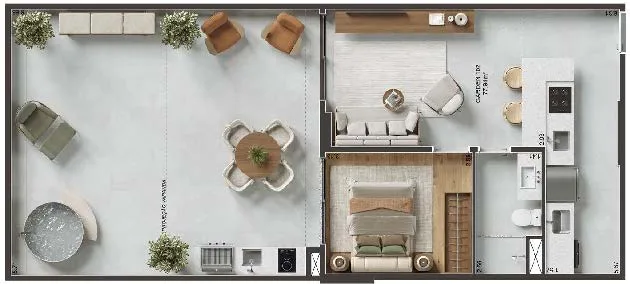 Planta 10: MO.dO Design Living, studio de alto padrão em Botafogo, Rio de Janeiro